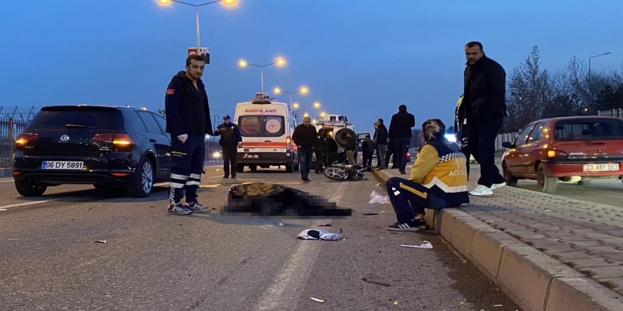 Diyarbakır’da kaza, motorlu kurye hayatını kaybetti