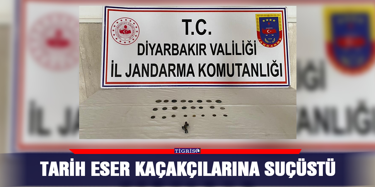 Tarih eser kaçakçılarına suçüstü