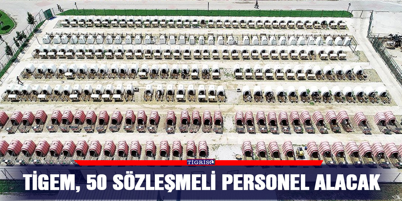 TİGEM, 50 sözleşmeli personel alacak