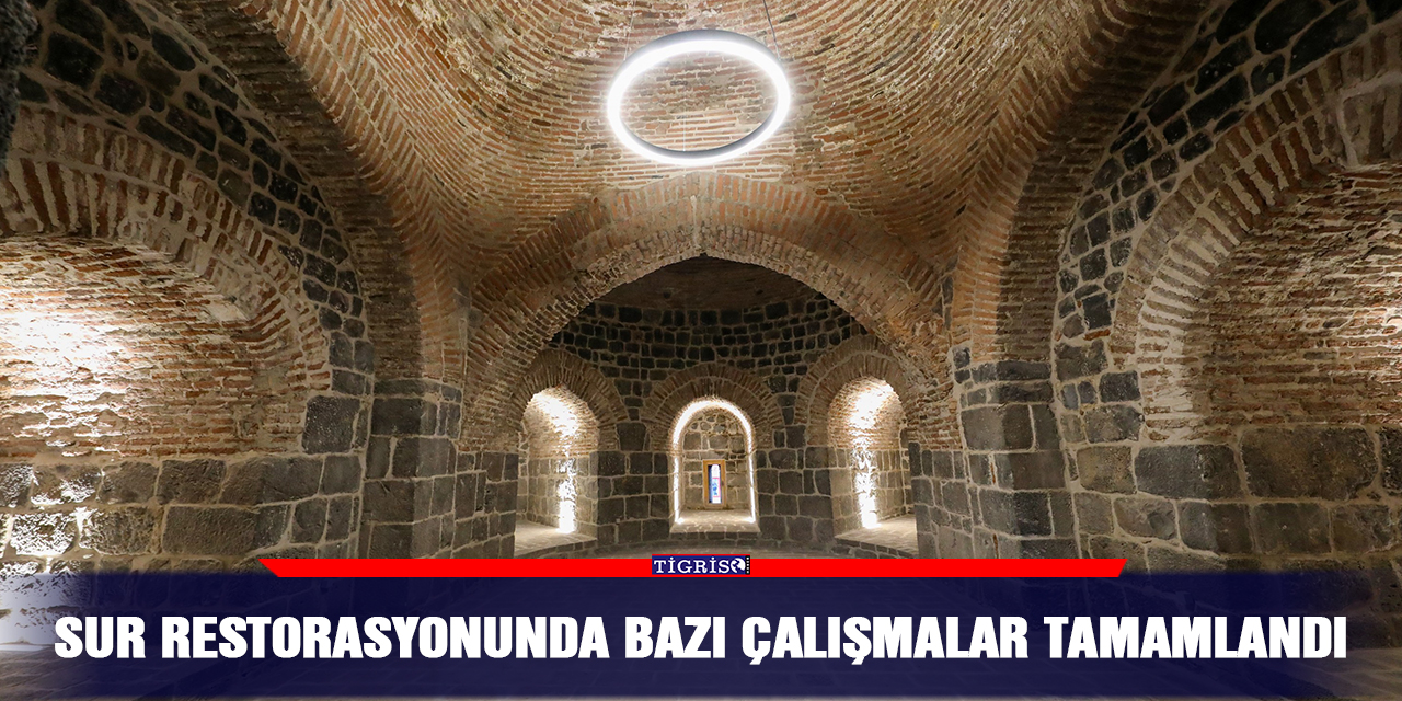 Sur restorasyonunda bazı çalışmalar tamamlandı