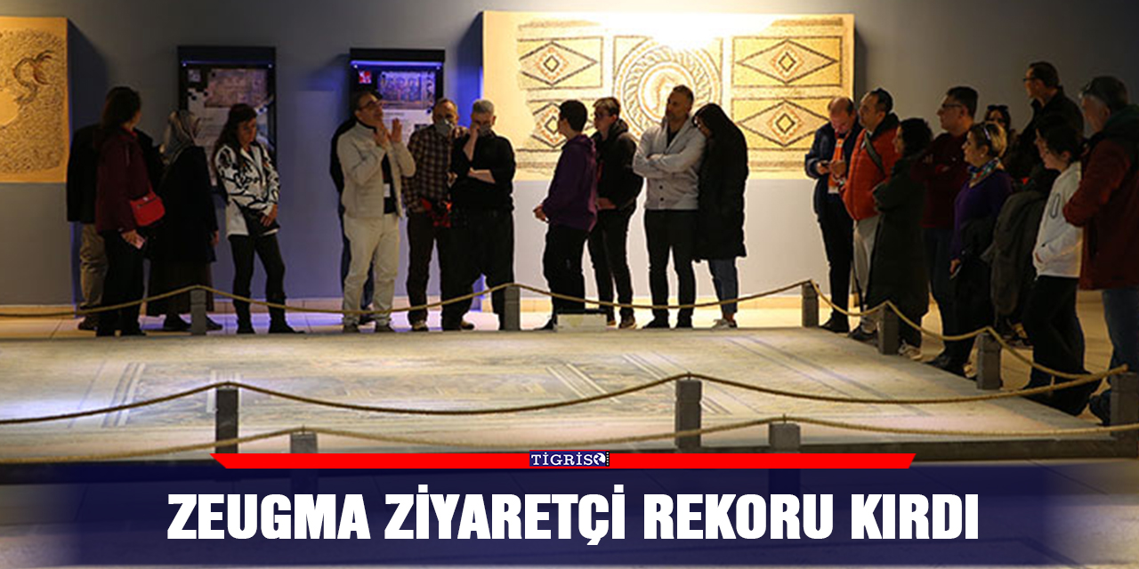 Zeugma ziyaretçi rekoru kırdı