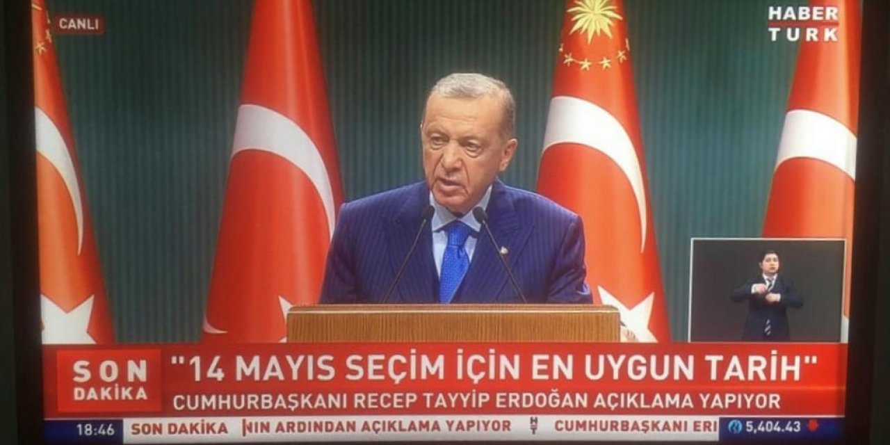 Erdoğan: 14 Mayıs, her bakımdan seçim için en uygun gün