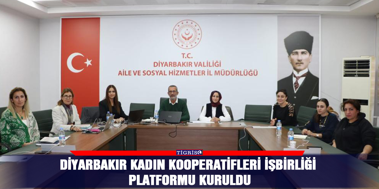 Diyarbakır Kadın Kooperatifleri İşbirliği Platformu kuruldu