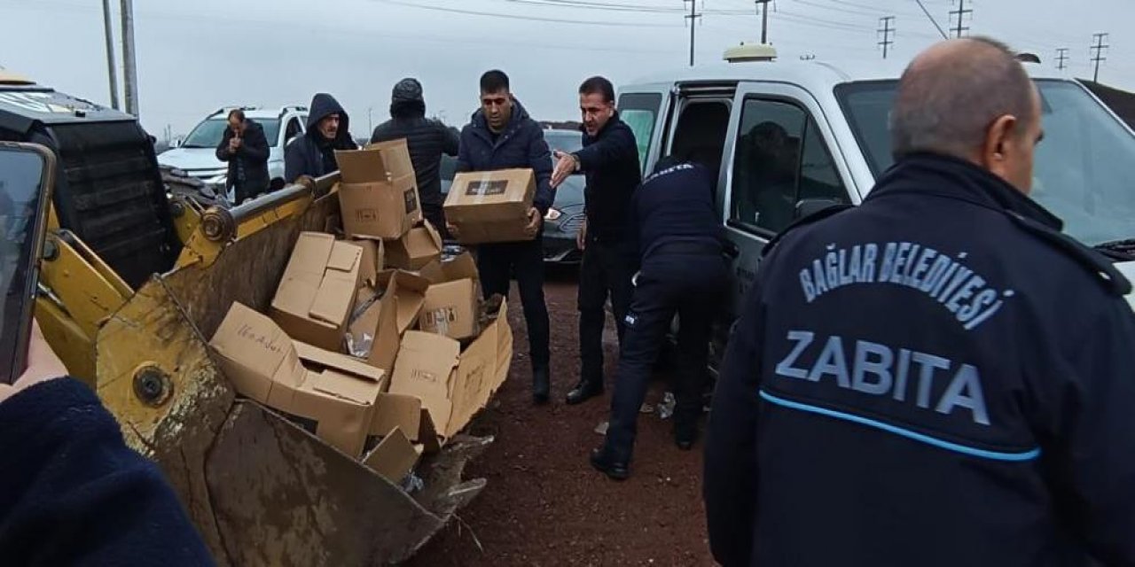 Diyarbakır’da 250 kilo kavurma imha edildi