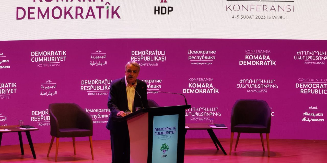 HDP’den Demokratik Cumhuriyet Konferansı