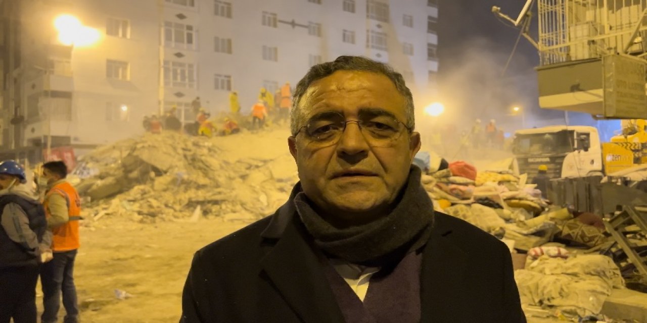 VİDEO - Tanrıkulu enkazları gezdi, taziyelere katıldı