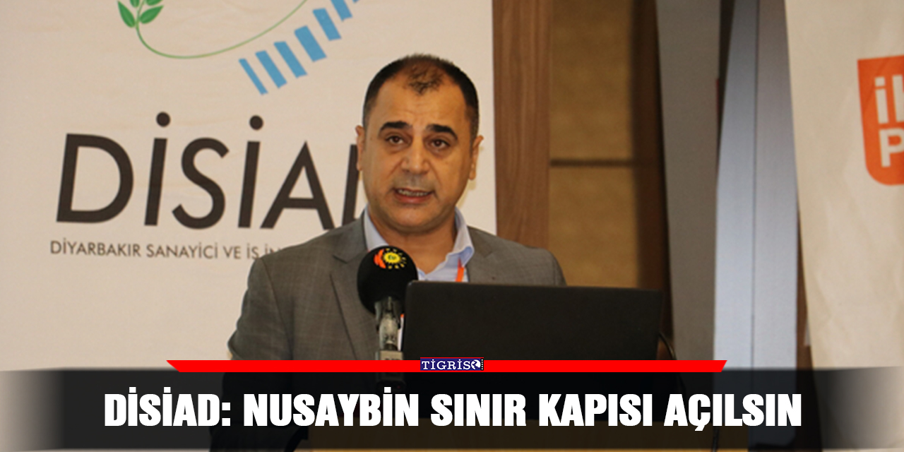 DİSİAD: Nusaybin sınır kapısı açılsın