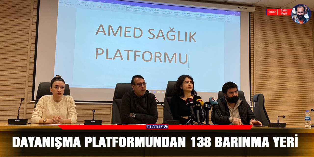 VİDEO - Dayanışma Platformundan 138 barınma yeri