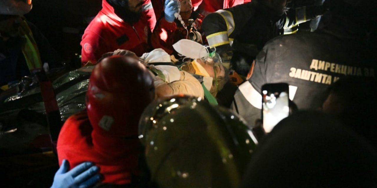 Adıyaman'da bir kişi depremin 114. saatinde kurtarıldı