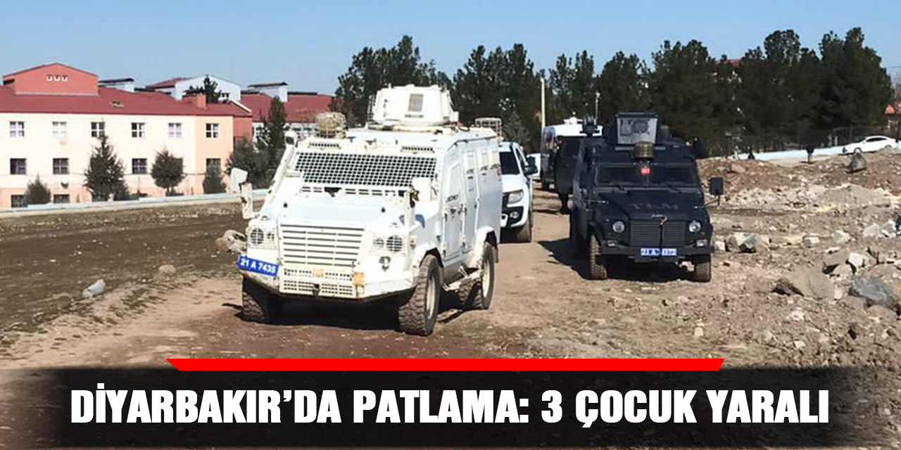 VİDEO - Diyarbakır’da patlama: 3 çocuk yaralı