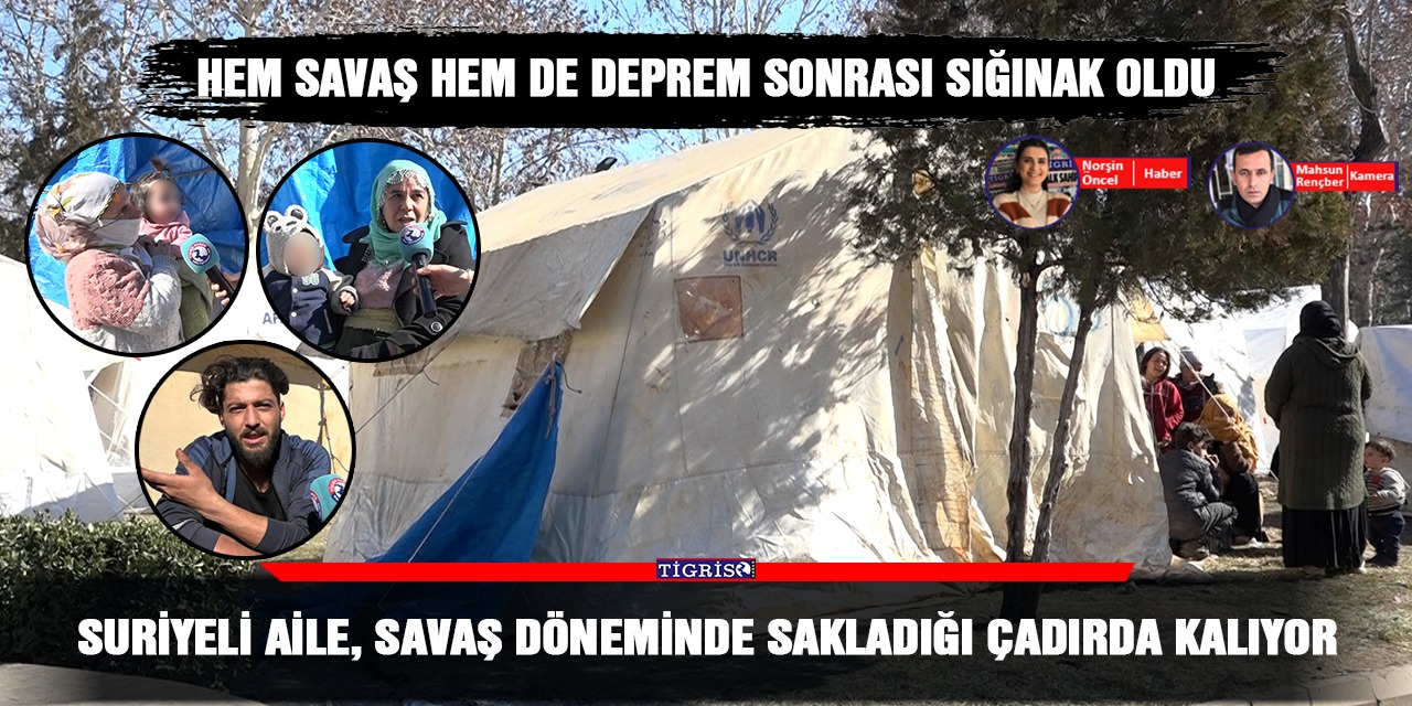VİDEO - Suriyeli aile, savaş döneminden kalan 6 yıllık çadırda kalıyor