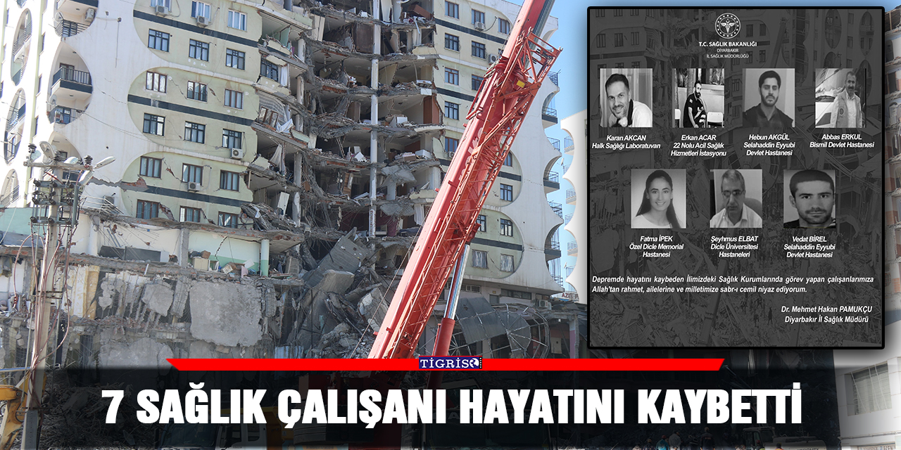 7 sağlık çalışanı hayatını kaybetti