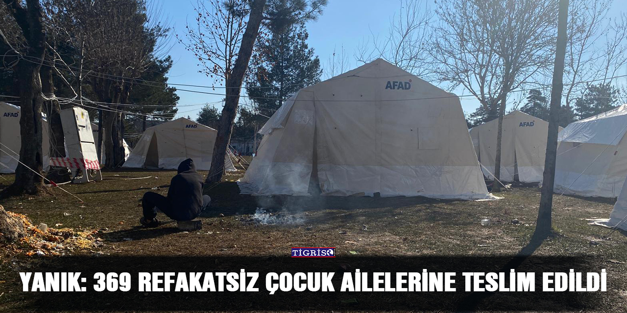 Yanık: 369 refakatsiz çocuk ailelerine teslim edildi