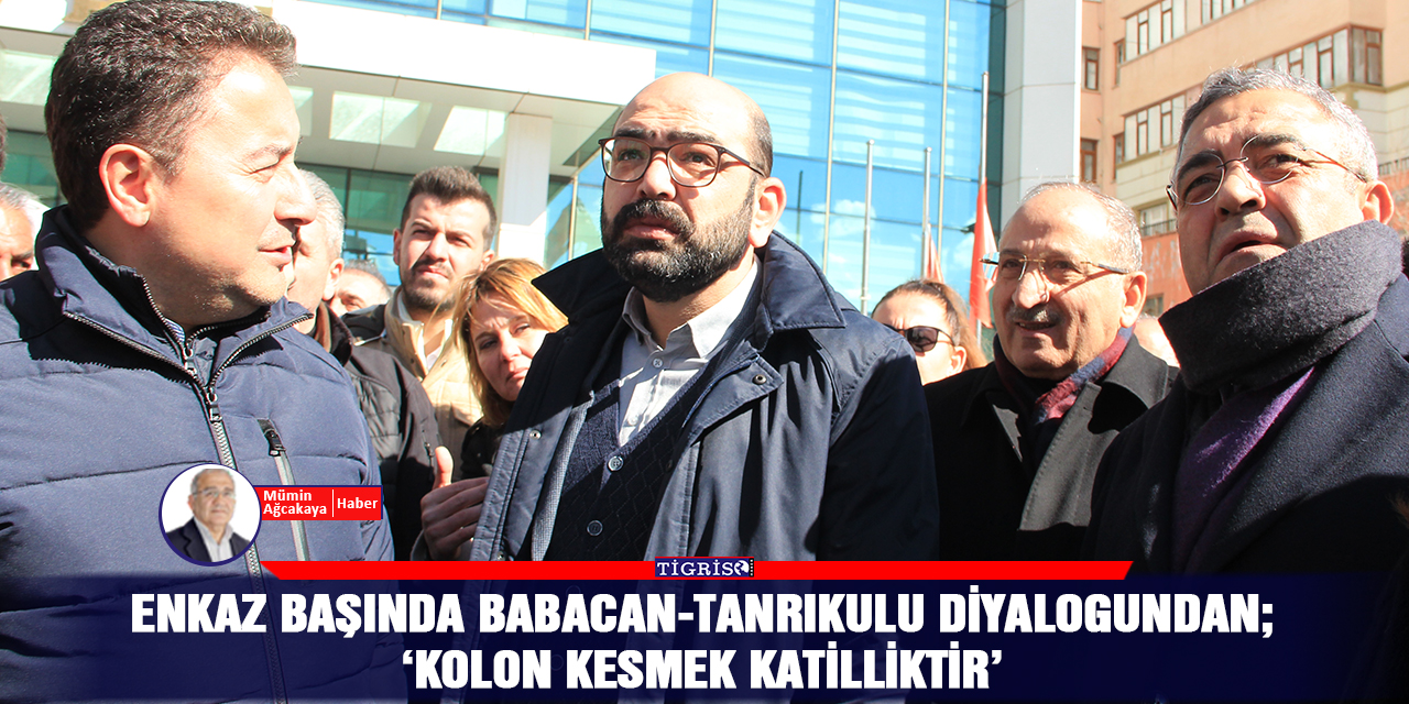 VİDEO - Enkaz başında Babacan-Tanrıkulu diyalogundan; ‘Kolon kesmek katilliktir’
