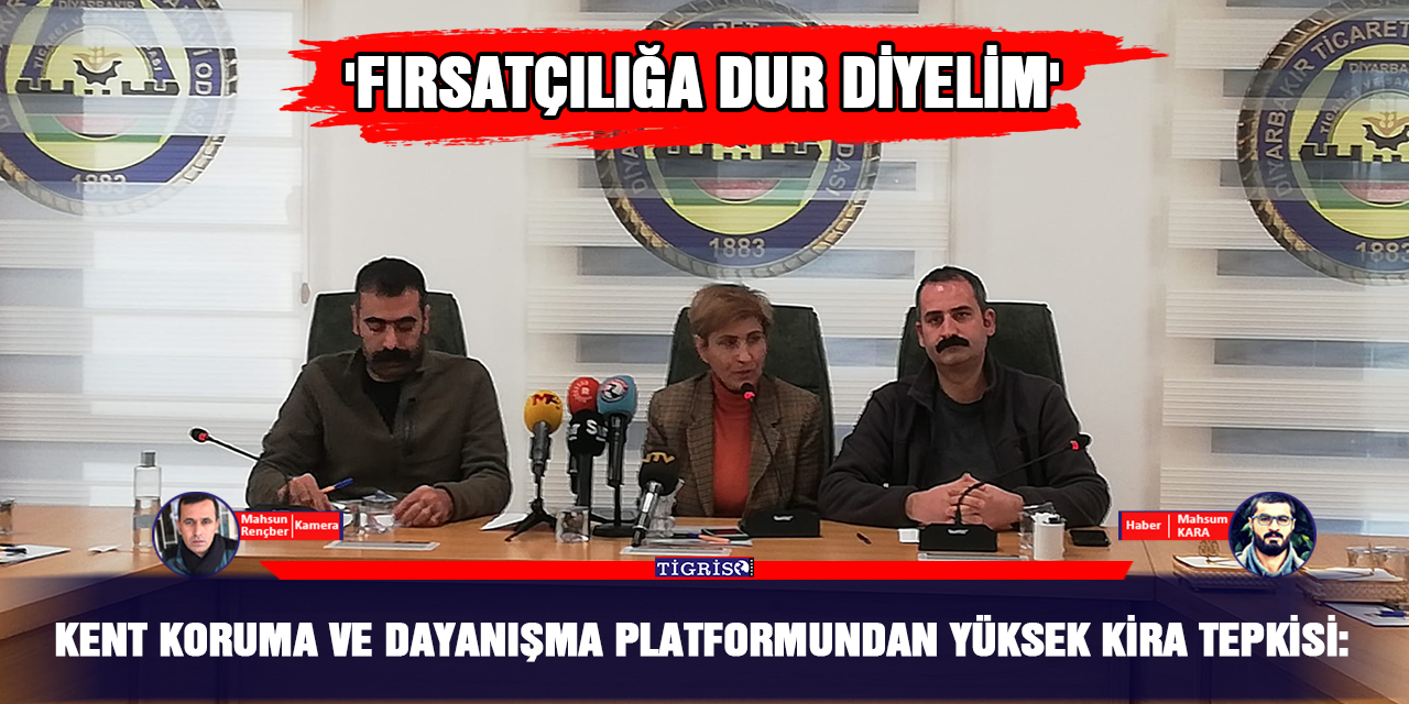 VİDEO - Kent Koruma ve Dayanışma Platformundan yüksek kira tepkisi