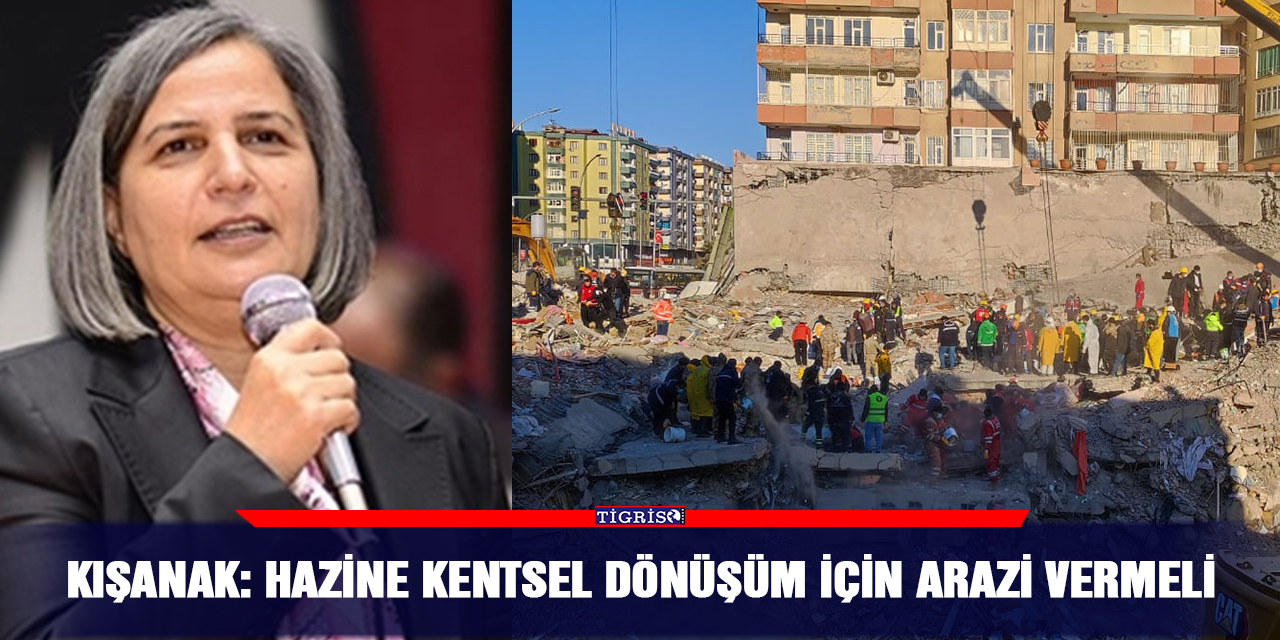 Kışanak: Hazine kentsel dönüşüm için arazi vermeli