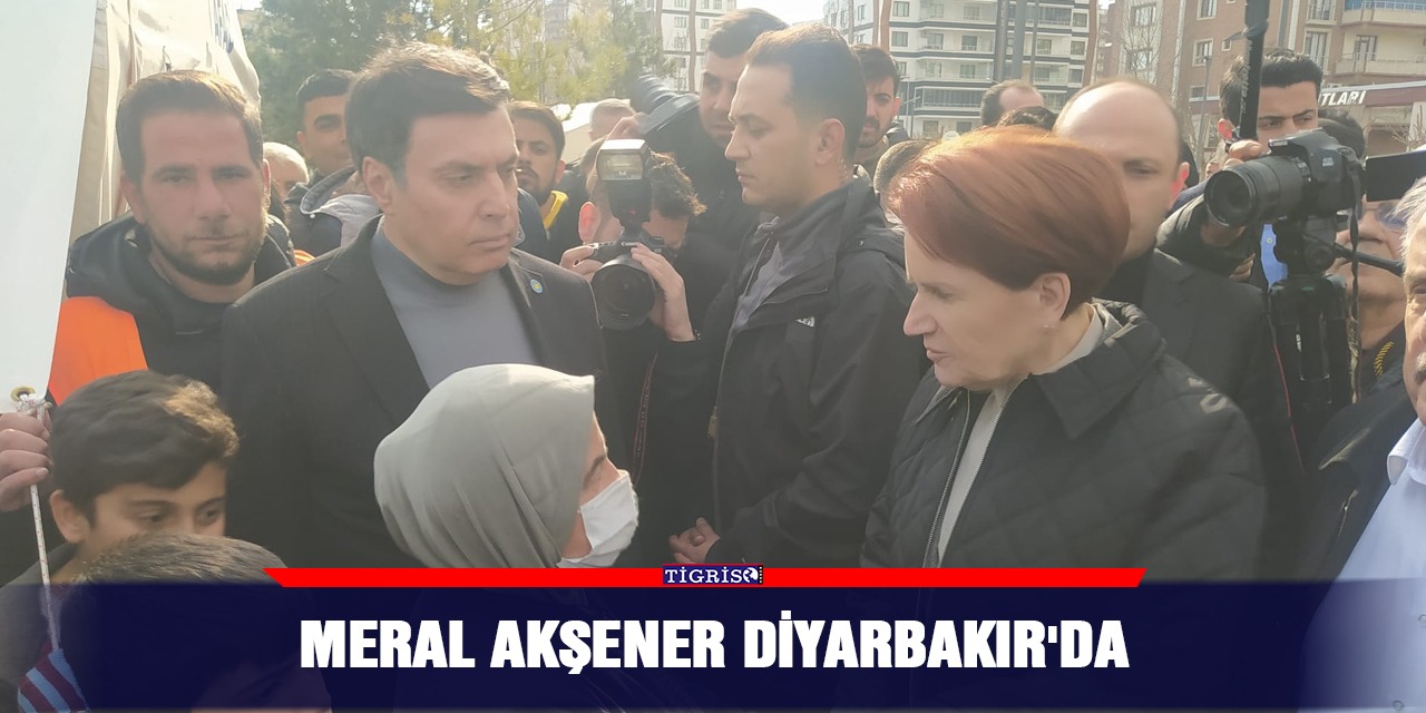 VİDEO - Meral Akşener Diyarbakır'da