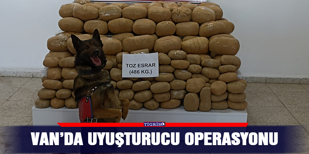 Van’da uyuşturucu operasyonu