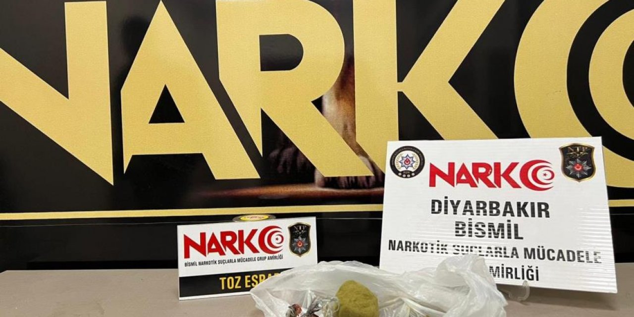 Diyarbakır’da uyuşturucu operasyonu: 1 tutuklama