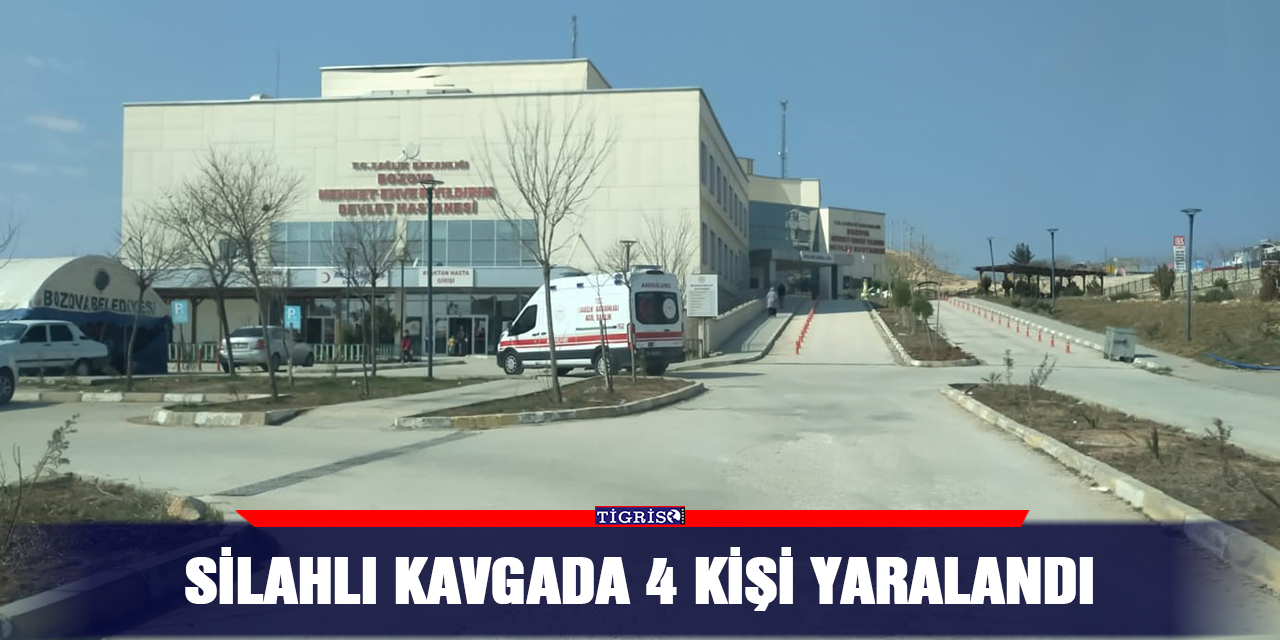 Silahlı kavgada 4 kişi yaralandı