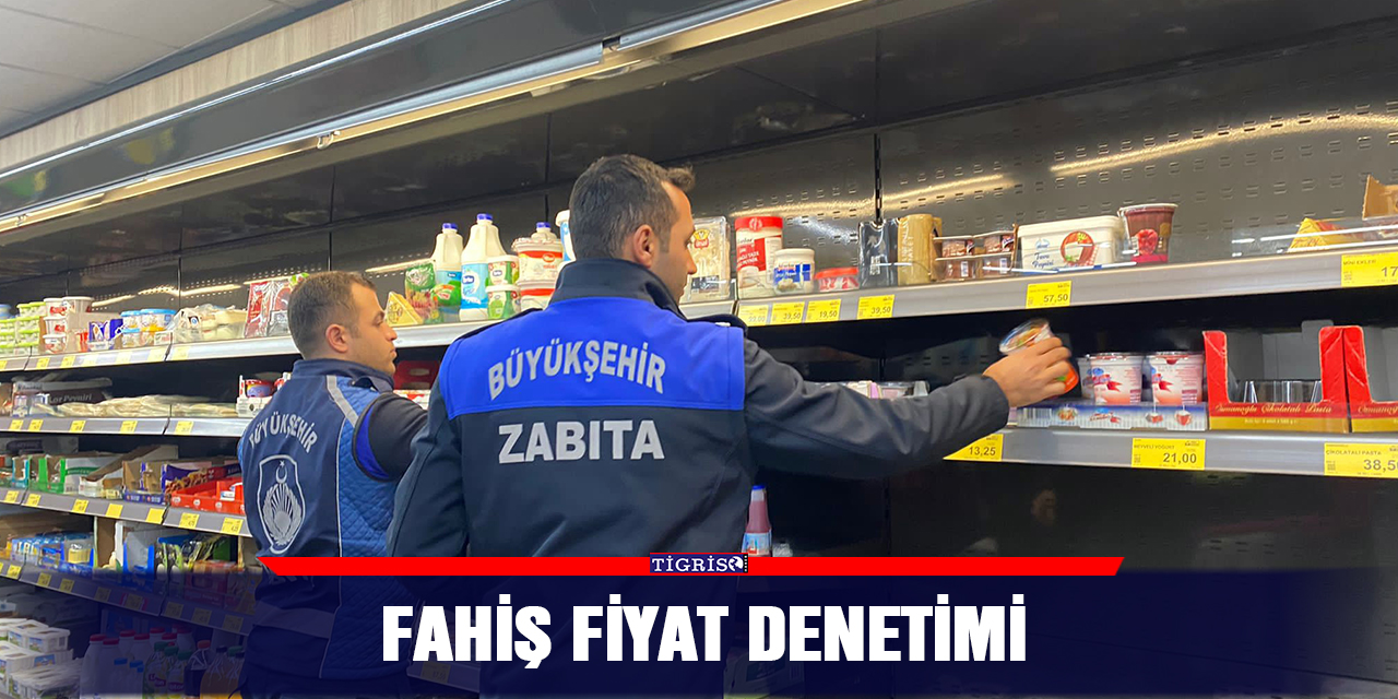 Fahiş fiyat denetimi