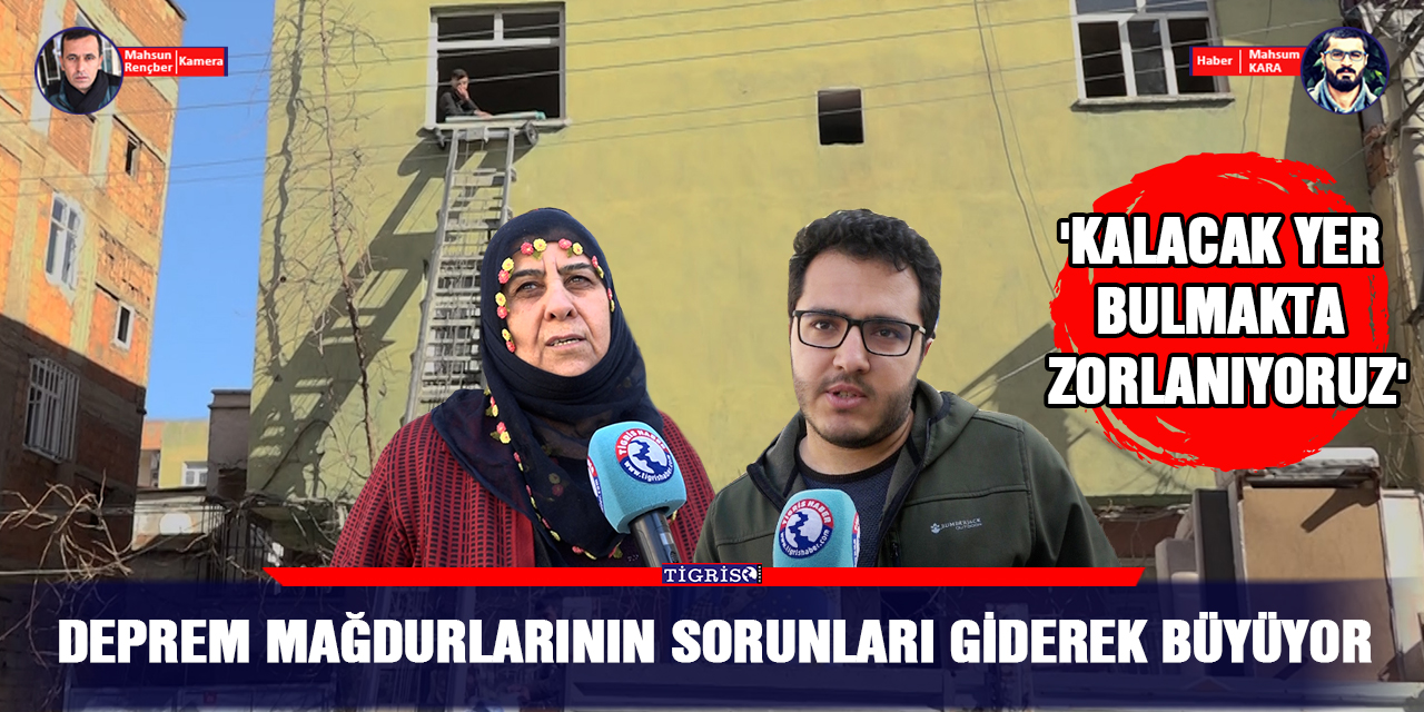 VİDEO - Deprem mağdurlarının sorunları giderek büyüyor