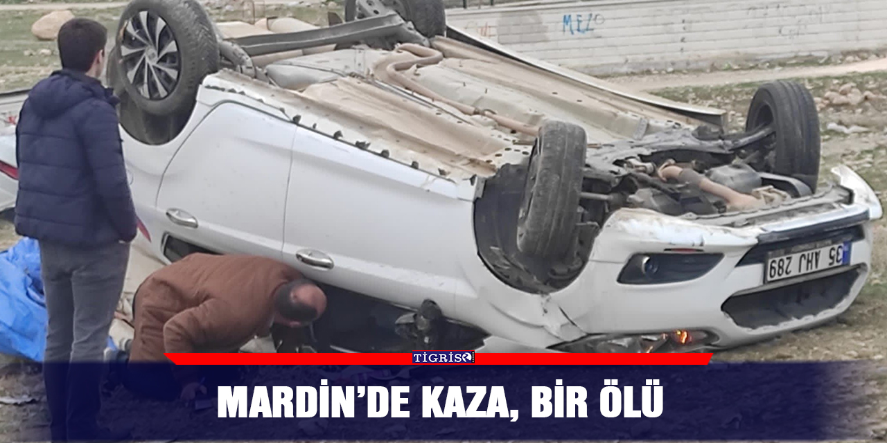 Mardin’de kaza, bir ölü