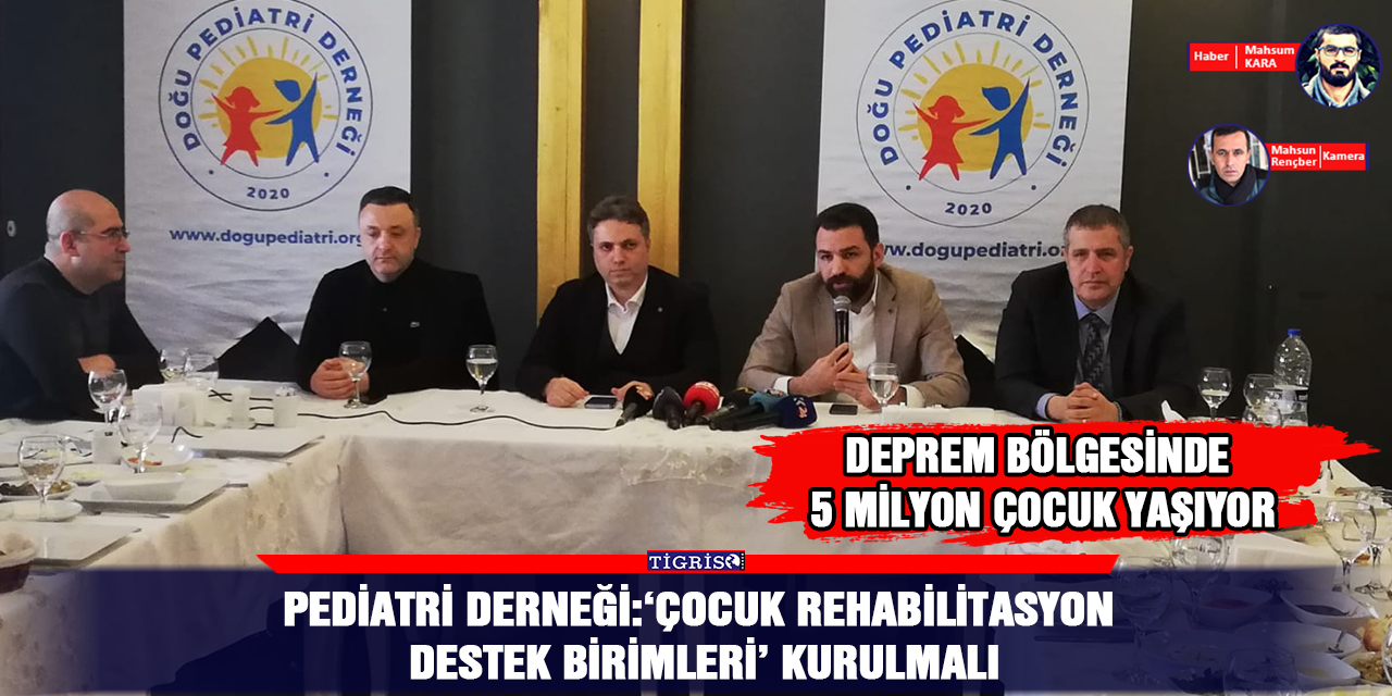 VİDEO - Pediatri derneği: ‘Çocuk rehabilitasyon destek birimleri’ kurulmalı