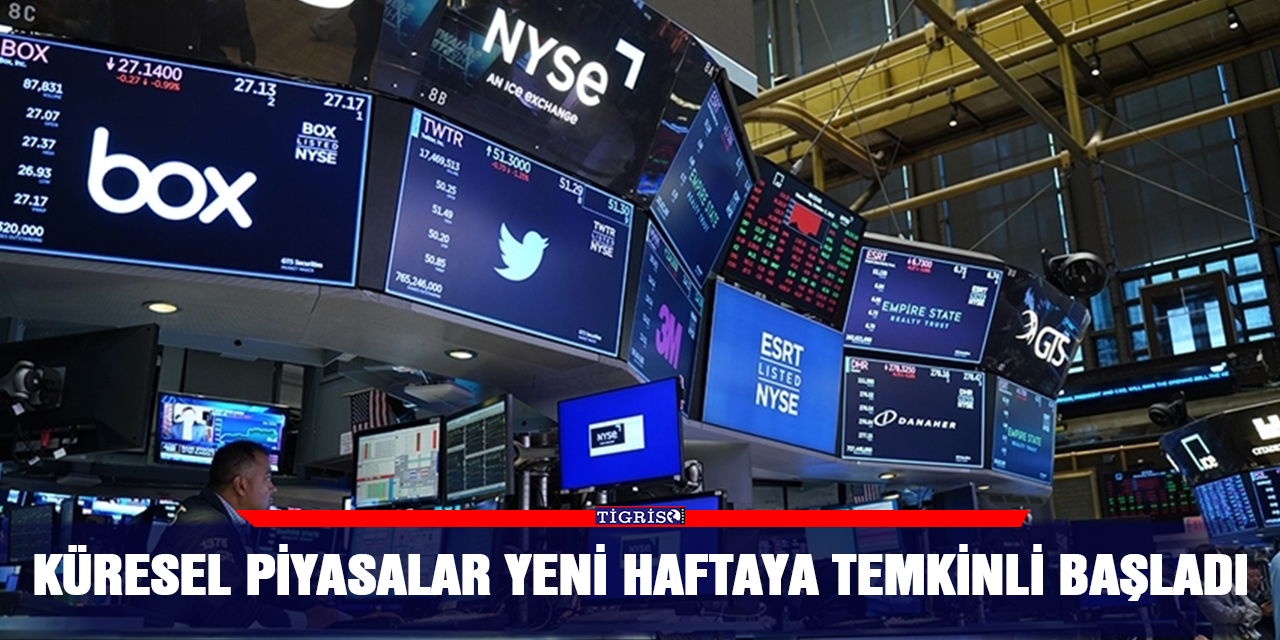 Küresel piyasalar yeni haftaya temkinli başladı