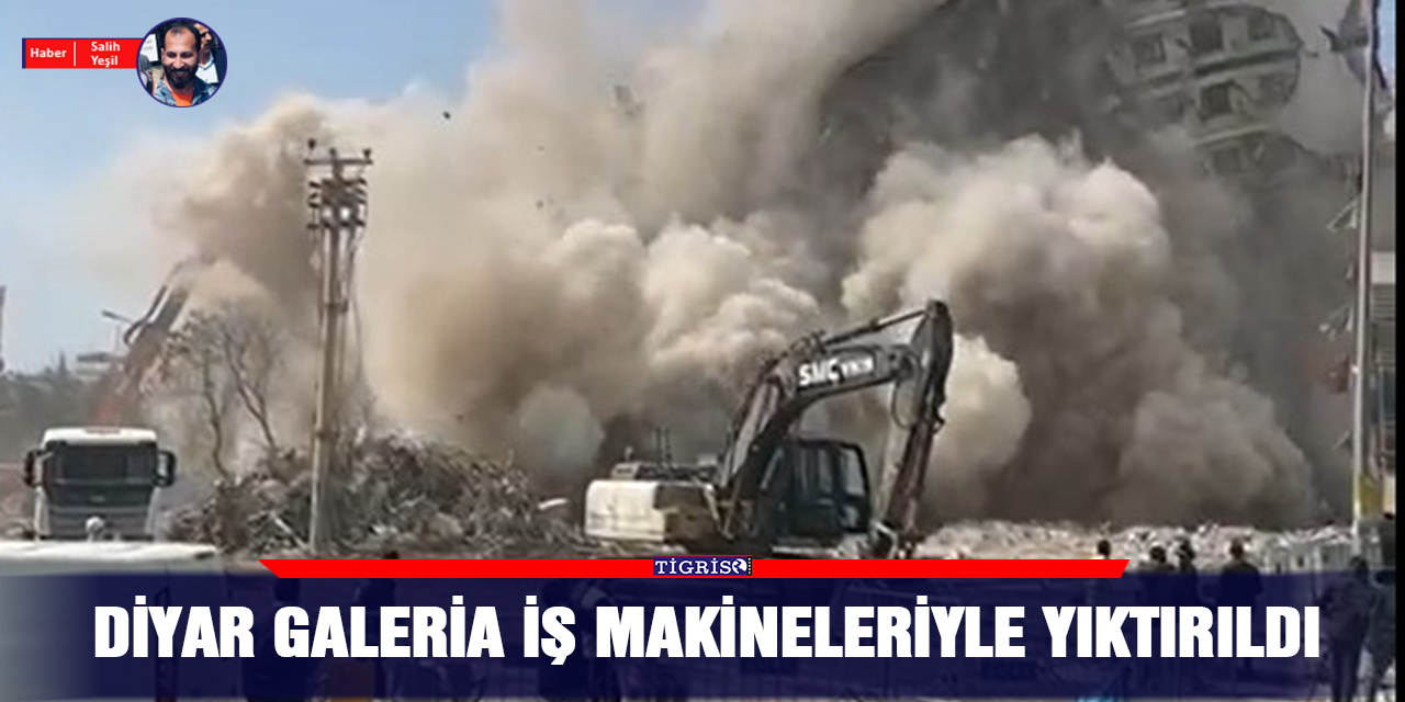 VİDEO - Diyar Galeria iş makineleriyle yıktırıldı