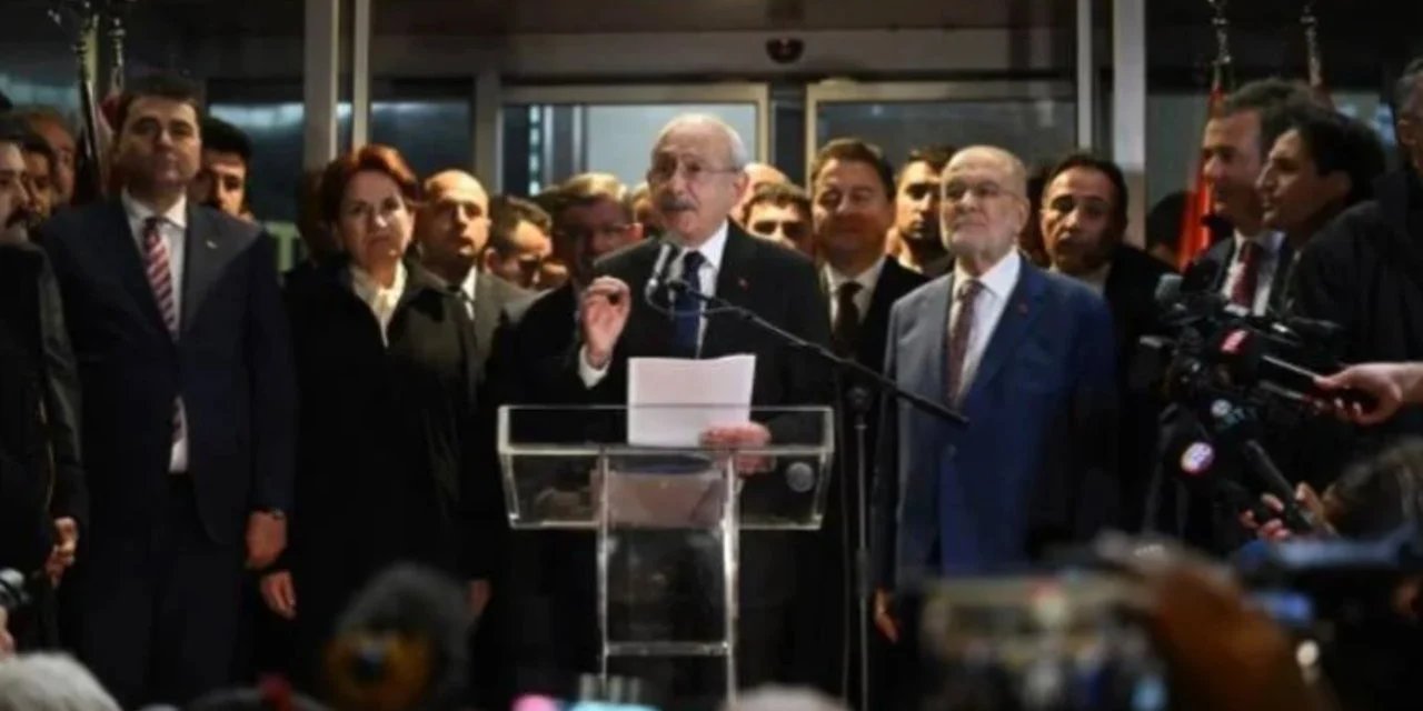 Millet İttifakı’nın Cumhurbaşkanı adayı Kılıçdaroğlu