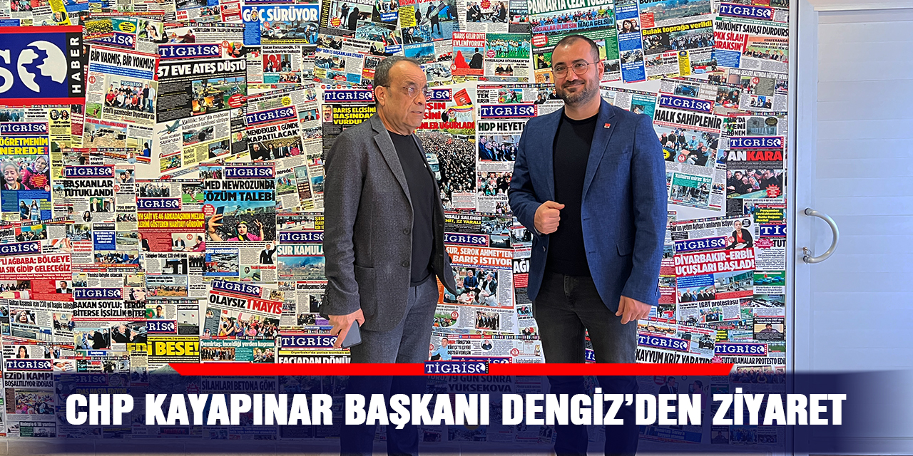 CHP Kayapınar Başkanı Dengiz’den ziyaret