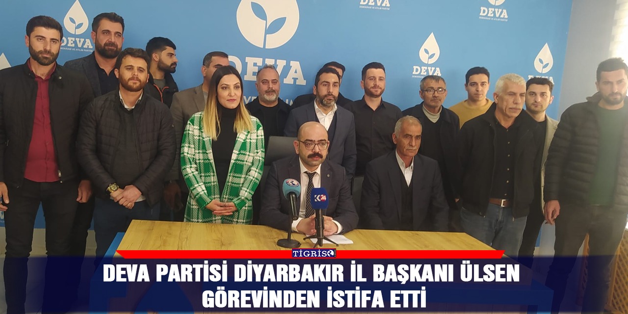 VİDEO - DEVA Partisi Diyarbakır İl Başkanı Ülsen görevinden istifa etti