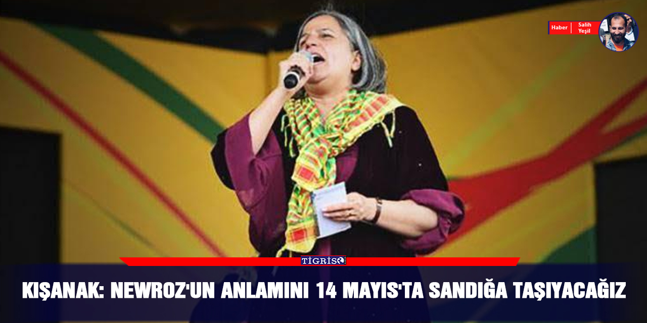 Kışanak: Newroz'un anlamını 14 Mayıs'ta sandığa taşıyacağız
