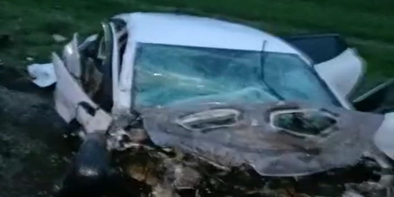 Lice’de trafik kazası: 1 ölü, 3 yaralı