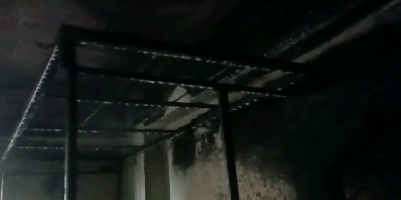 Diyarbakır’da 2 katlı ev çıkan yangında kullanılamaz hale geldi