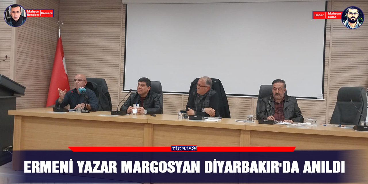 VİDEO - Ermeni yazar Margosyan Diyarbakır'da anıldı