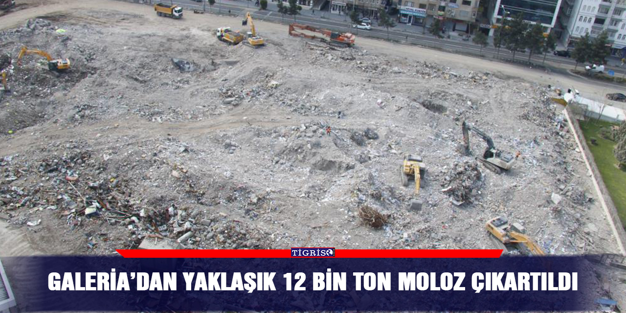 Galeria’dan yaklaşık 12 bin ton moloz çıkartıldı