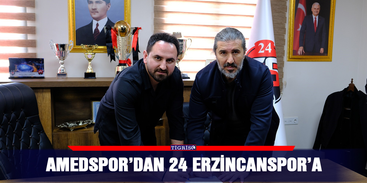Amedspor’dan 24 Erzincanspor’a