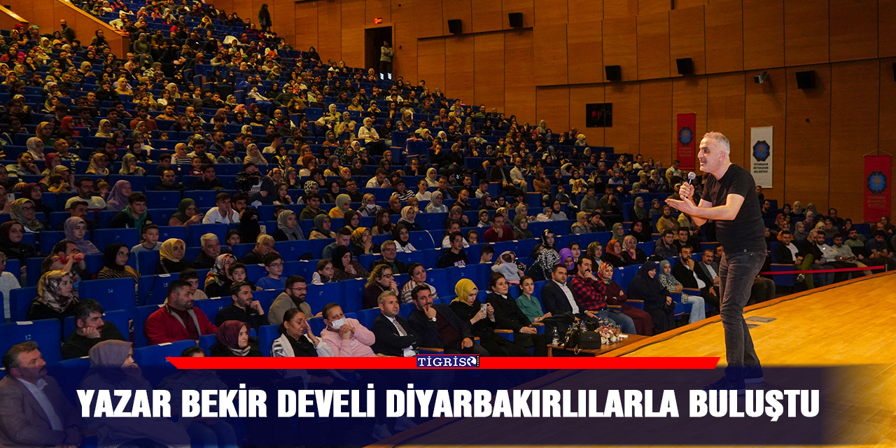 Yazar Bekir Develi Diyarbakırlılarla buluştu