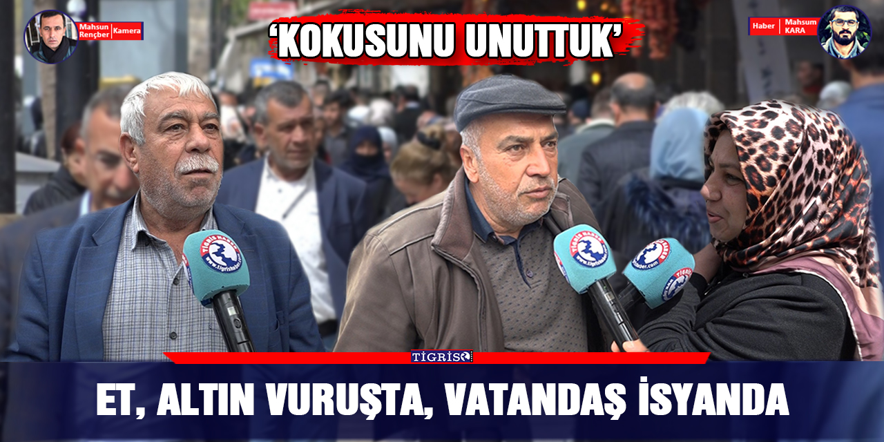 VİDEO - Et altın vuruşta, yurttaş isyanda: Kokusunu unuttuk