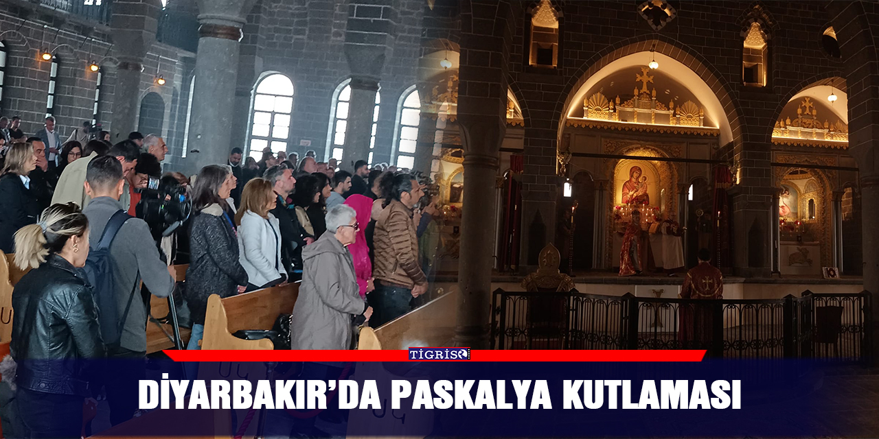 VİDEO - Diyarbakır’da paskalya kutlaması