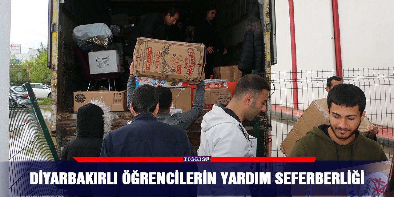 Diyarbakırlı öğrencilerin yardım seferberliği
