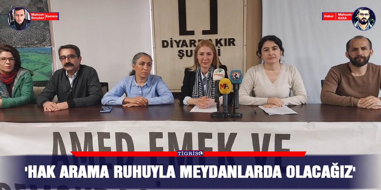 VİDEO - 'Hak arama ruhuyla meydanlarda olacağız'