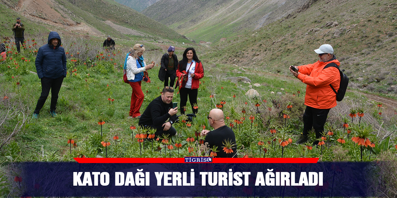Kato Dağı yerli turist ağırladı