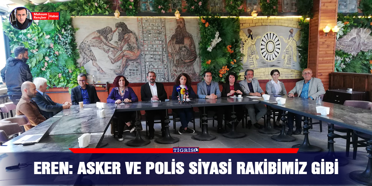 VİDEO - Eren: Asker ve polis siyasi rakibimiz gibi