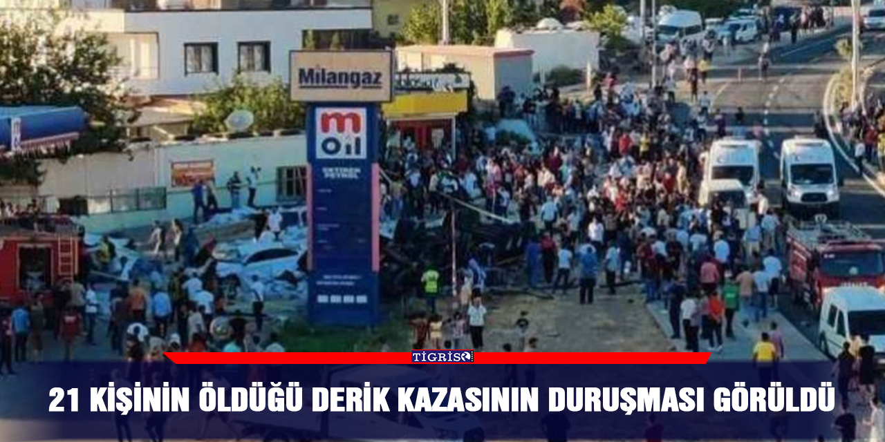 21 kişinin öldüğü Derik kazasının duruşması görüldü
