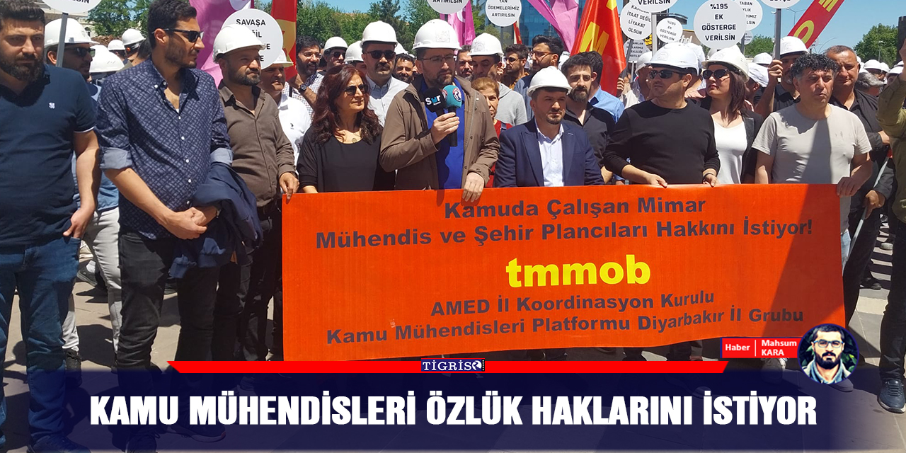 VİDEO - Kamu mühendisleri özlük haklarını istiyor