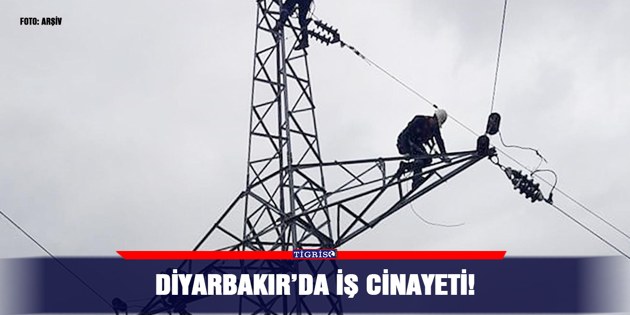 Diyarbakır’da iş cinayeti!