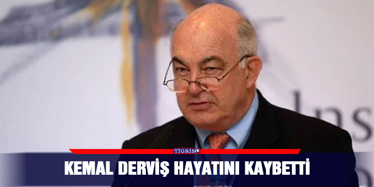 Kemal Derviş hayatını kaybetti